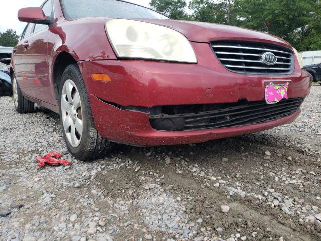 Photo 9 from auction – 2007 KIA OPTIMA LX with VIN KNAGE123775088911