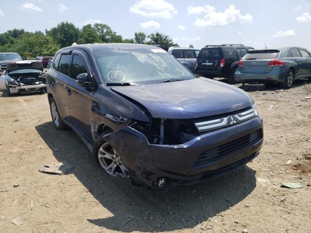 MITSUBISHI OUTLANDER 2014 with VIN JA4JZ4AX3EZ017014 - Photo from auction