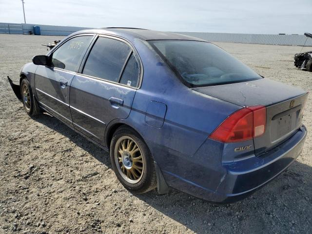 Photo 3 from auction – 2002 HONDA CIVIC EX with VIN 2HGES26752H511624