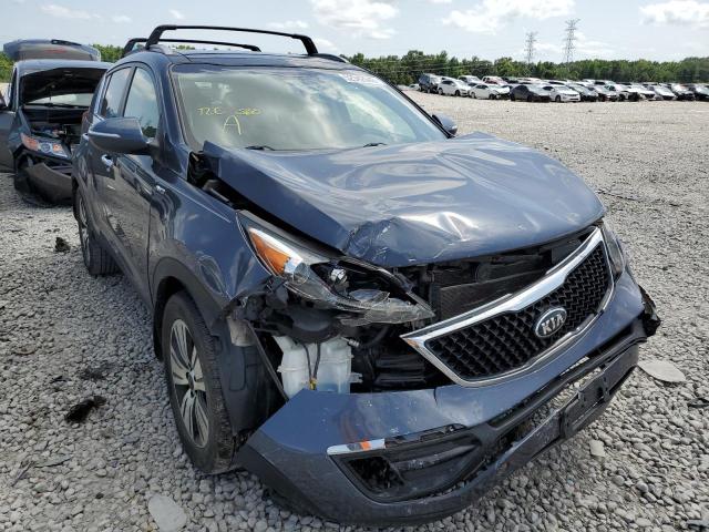 KIA SPORTAGE E 2014 with VIN KNDPCCAC3E7602437 - Photo from auction