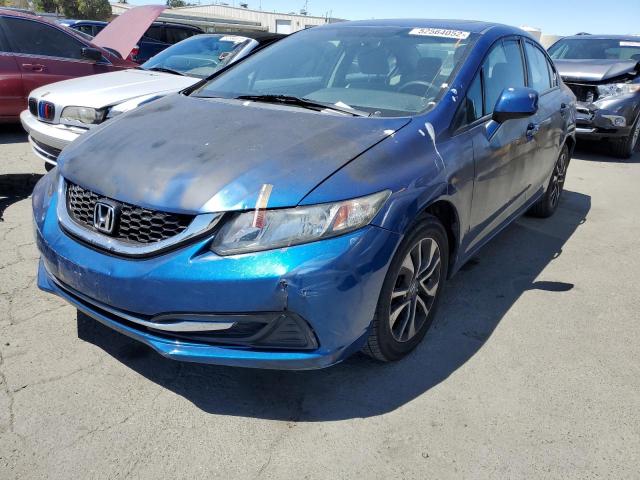 Photo 2 from auction – 2013 HONDA CIVIC EX with VIN 19XFB2F81DE277184
