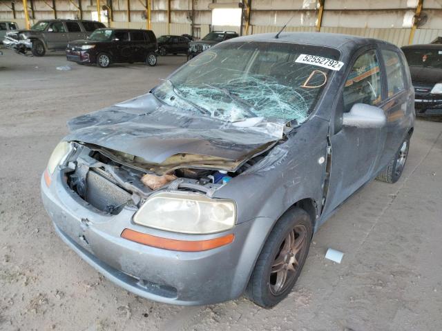 Photo 2 from auction – 2008 CHEVROLET AVEO BASE with VIN KL1TD66608B275147