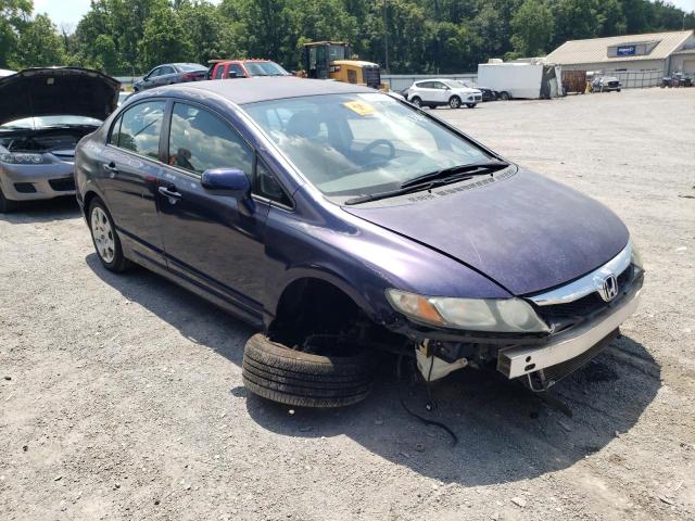 HONDA CIVIC LX 2010 with VIN 2HGFA1F51AH535532 - Photo from auction