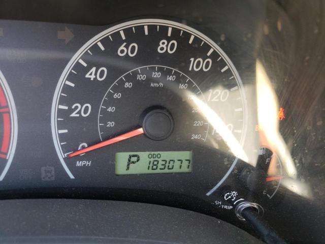 Photo 8 from auction – 2009 TOYOTA COROLLA BA with VIN JTDBL40E89J039123
