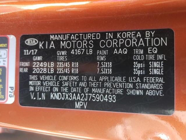 Photo 10 from auction – 2018 KIA SOUL ! with VIN KNDJX3AA2J7590493