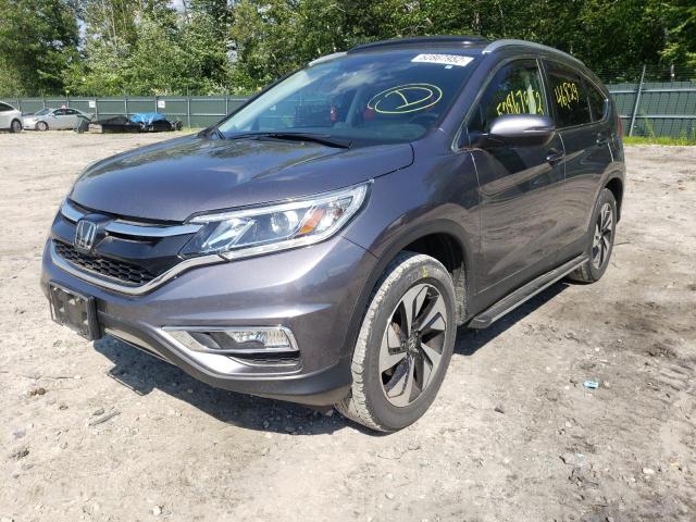 Photo 2 from auction – 2016 HONDA CR-V TOURI with VIN 5J6RM4H93GL023314
