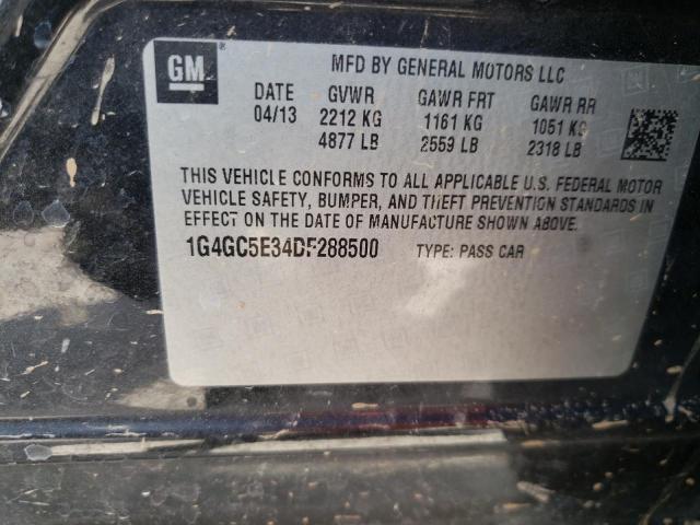 Photo 10 from auction – 2013 BUICK LACROSSE with VIN 1G4GC5E34DF288500