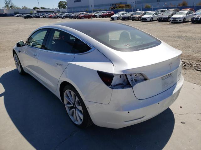 Photo 3 from auction – 2020 TESLA MODEL 3 with VIN 5YJ3E1EB3LF621687
