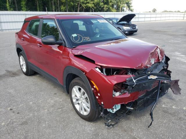 CHEVROLET TRAILBLAZE 2021 with VIN KL79MMS28MB066420 - Photo from auction