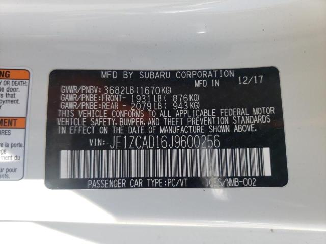 Photo 10 from auction – 2018 SUBARU BRZ with VIN JF1ZCAD16J9600256