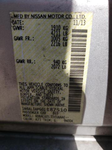 Photo 10 from auction – 2014 NISSAN ALTIMA 2.5 with VIN 1N4AL3AP6EC187510