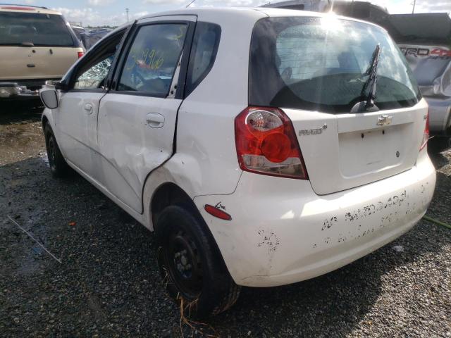 Photo 3 from auction – 2008 CHEVROLET AVEO BASE with VIN KL1TD66638B186592