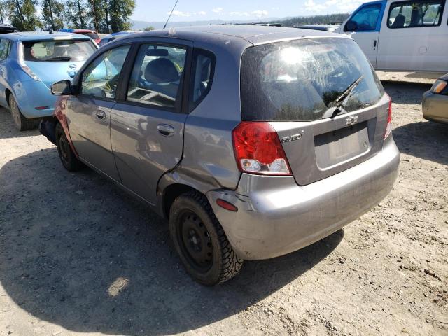 Photo 3 from auction – 2008 CHEVROLET AVEO BASE with VIN KL1TD66638B097444