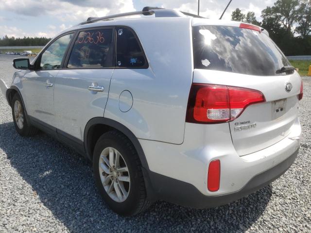 Photo 3 from auction – 2014 KIA SORENTO LX with VIN 5XYKT4A62EG463897