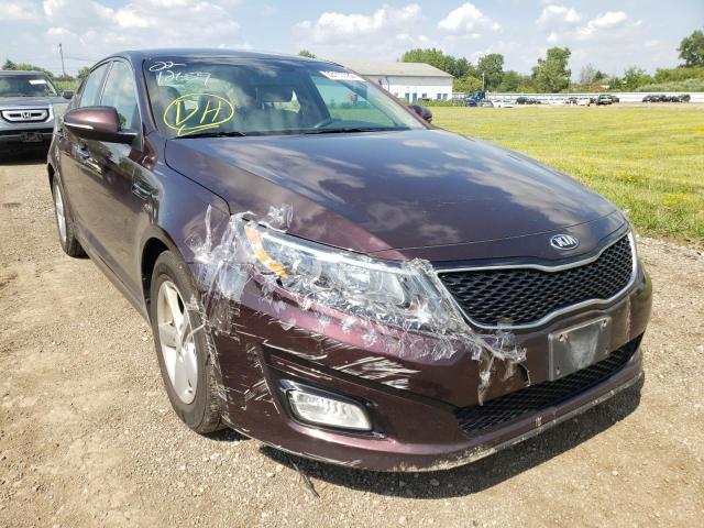Photo 1 from auction – 2014 KIA OPTIMA LX with VIN 5XXGM4A79EG340081