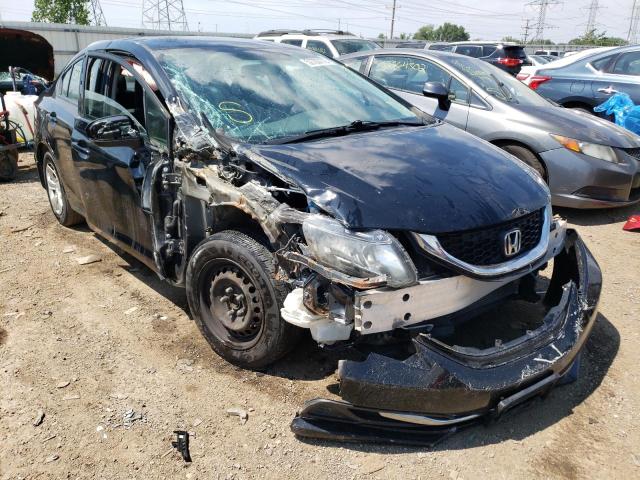HONDA CIVIC LX 2015 with VIN 19XFB2F55FE049357 - Photo from auction