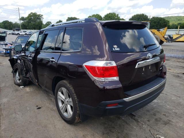 Photo 3 from auction – 2013 TOYOTA HIGHLANDER with VIN 5TDDK3EH3DS211238