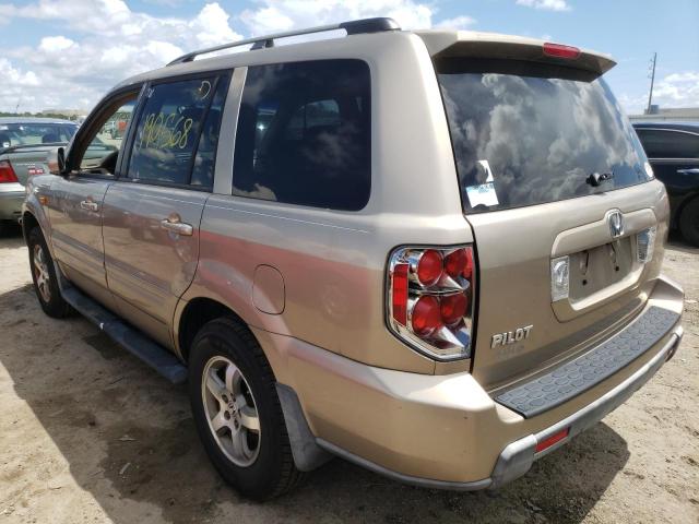Foto 3 de la subasta – 2006 HONDA PILOT EX con VIN 5FNYF28436B022265