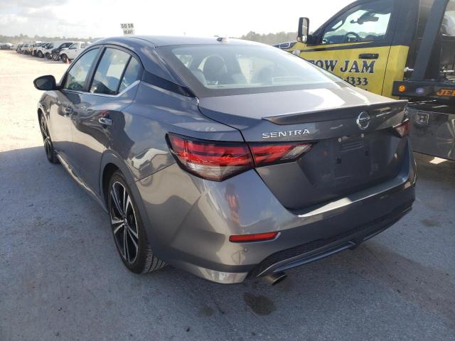 Photo 3 from auction – 2020 NISSAN SENTRA SR with VIN 3N1AB8DV1LY282701