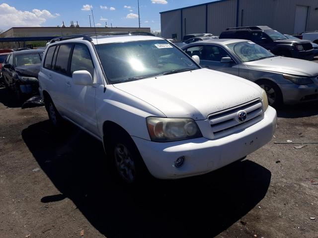 TOYOTA HIGHLANDER 2007 with VIN JTEDP21A870131814 - Photo from auction
