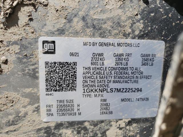 Photo 10 from auction – 2021 GMC ACADIA DEN with VIN 1GKKNPLS7MZ225294