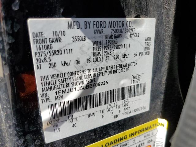 Photo 10 from auction – 2011 FORD EXPEDITION with VIN 1FMJU1J50BEF09225