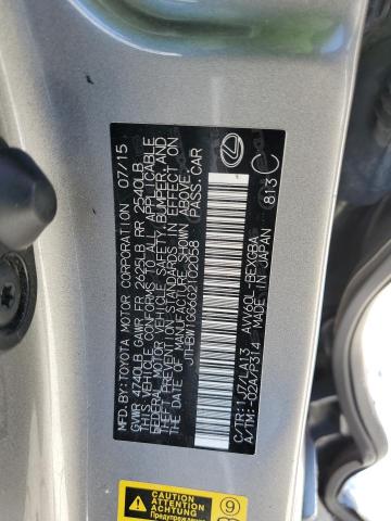 Photo 10 from auction – 2016 LEXUS ES 300H with VIN JTHBW1GG6G2102058