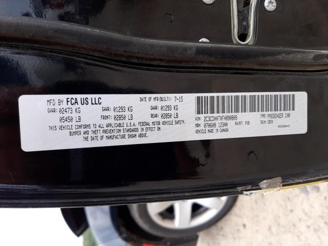 Photo 10 from auction – 2015 DODGE CHARGER PO with VIN 2C3CDXATXFH890809
