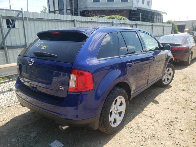 Photo 4 from auction – 2014 FORD EDGE SEL with VIN 2FMDK4JC2EBA84836