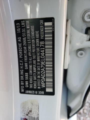 Photo 10 from auction – 2014 PORSCHE PANAMERA S with VIN WP0AD2A79EL044178