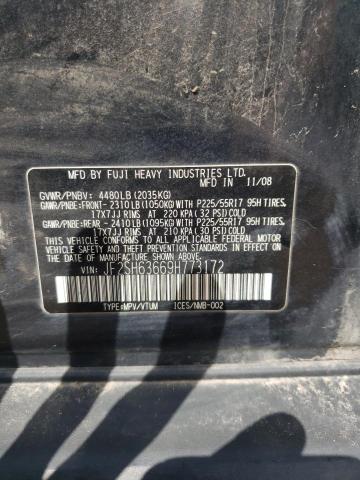 Foto 10 de la subasta – 2009 SUBARU FORESTER 2 con VIN JF2SH63669H773172