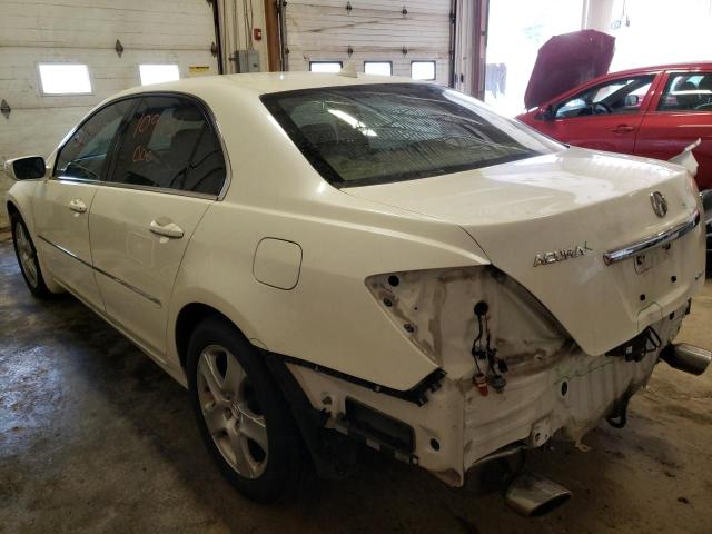 Photo 3 from auction – 2006 ACURA RL with VIN JH4KB165X6C008477