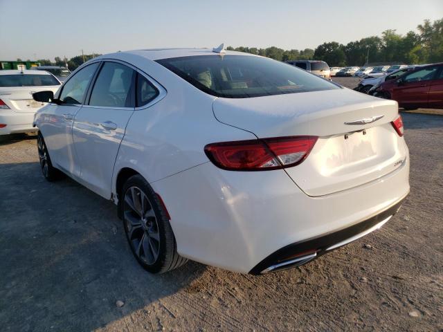 Photo 3 from auction – 2016 CHRYSLER 200 C with VIN 1C3CCCCG4GN173052