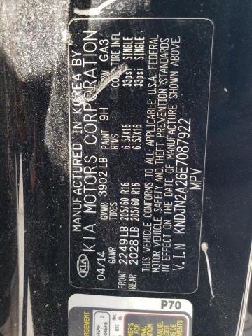 Foto 10 de la subasta – 2014 KIA SOUL con VIN KNDJN2A26E7087922