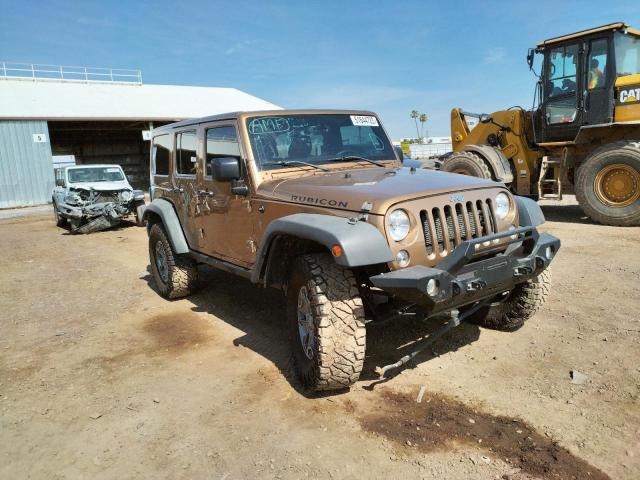 JEEP WRANGLER U 2015 with VIN 1C4BJWFG9FL613657 - Photo from auction