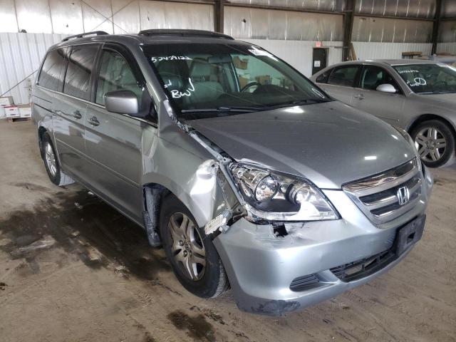 HONDA ODYSSEY EX 2007 with VIN 5FNRL38647B051781 - Photo from auction