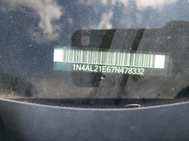 Photo 10 from auction – 2007 NISSAN ALTIMA with VIN 1N4AL21E67N478332