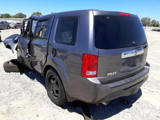 Photo 3 from auction – 2015 HONDA PILOT EX with VIN 5FNYF3H43FB008761