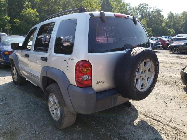 Photo 3 from auction – 2002 JEEP LIBERTY SP with VIN 1J4GL48K62W138610