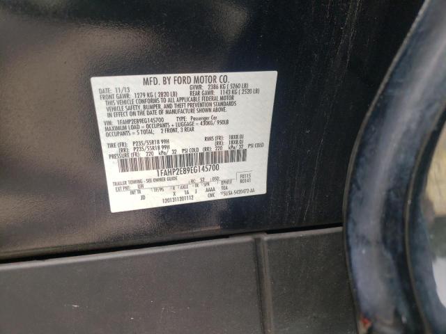 Photo 10 from auction – 2014 FORD TAURUS SEL with VIN 1FAHP2E89EG145700