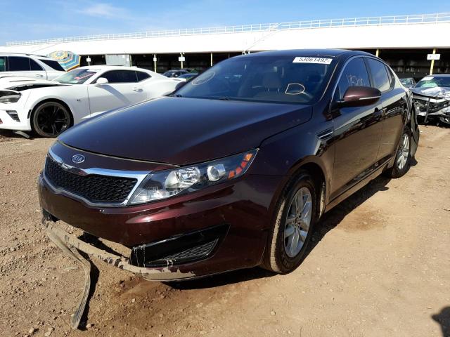 Photo 2 from auction – 2011 KIA OPTIMA LX with VIN KNAGM4A70B5166480