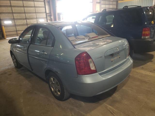 Photo 3 from auction – 2007 HYUNDAI ACCENT GLS with VIN KMHCN46C77U112252