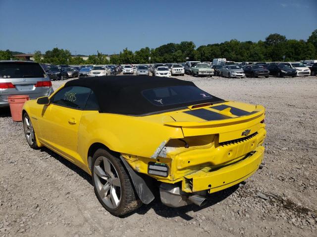 Photo 3 from auction – 2011 CHEVROLET CAMARO LT with VIN 2G1FC3DD3B9203174