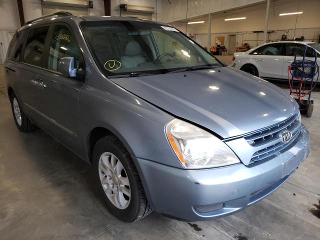 KIA SEDONA EX 2010 with VIN KNDMH4C37A6343779 - Photo from auction