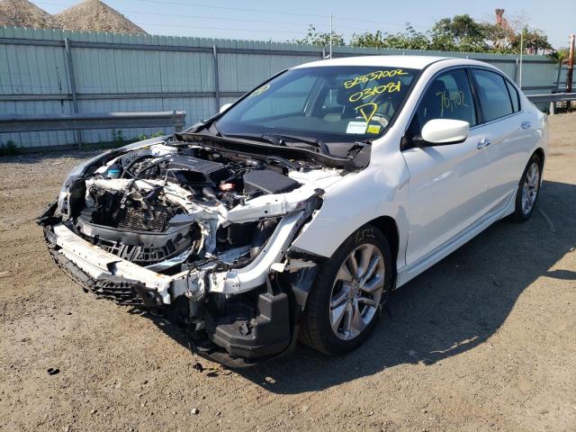 Photo 2 from auction – 2017 HONDA ACCORD with VIN 1HGCR2F16HA031081