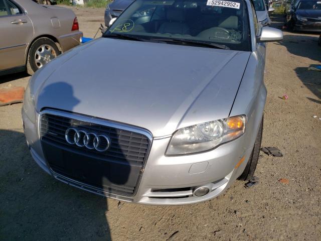 Photo 9 from auction – 2008 AUDI A4 2.0T CA with VIN WAUDF48H28K008745