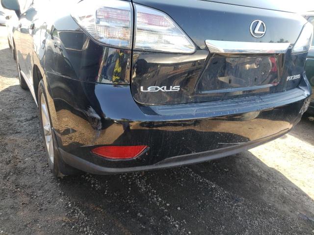 Photo 9 from auction – 2010 LEXUS RX 350 with VIN 2T2BK1BA0AC013364