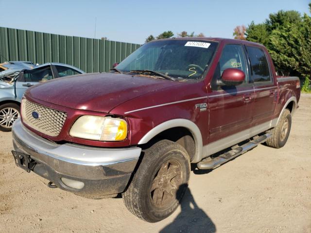 Photo 2 from auction – 2003 FORD F150 SUPER with VIN 1FTRW08L43KA35766