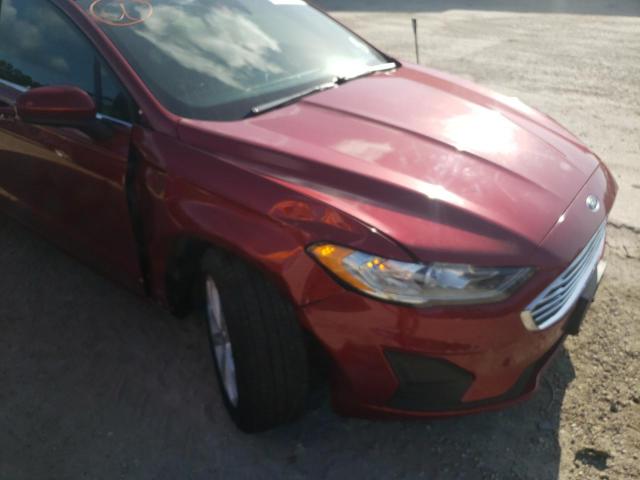 Photo 9 from auction – 2019 FORD FUSION SE with VIN 3FA6P0HD8KR169785