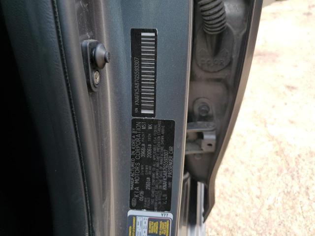 Photo 10 from auction – 2016 KIA FORTE LX with VIN KNAFK5A87G5593307
